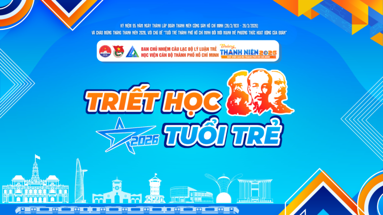 CUỘC THI TRIẾT HỌC TUỔI TRẺ LẦN THỨ II, NĂM 2026